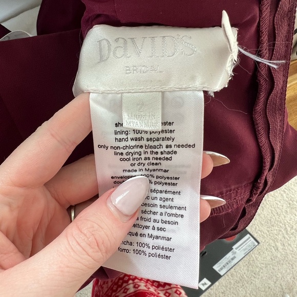 Bridesmaid Dress. Size 2. - Picture 3 of 3